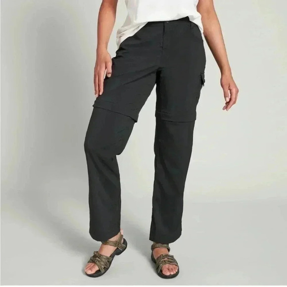 [Nz12/Us8]Kathmandu  EVRY-DAY Black Convertible Classic pants - Picture 3 of 14